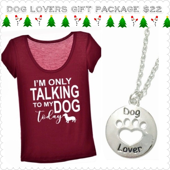 Tops - Necklace & Shirt Holiday Gift Bundle